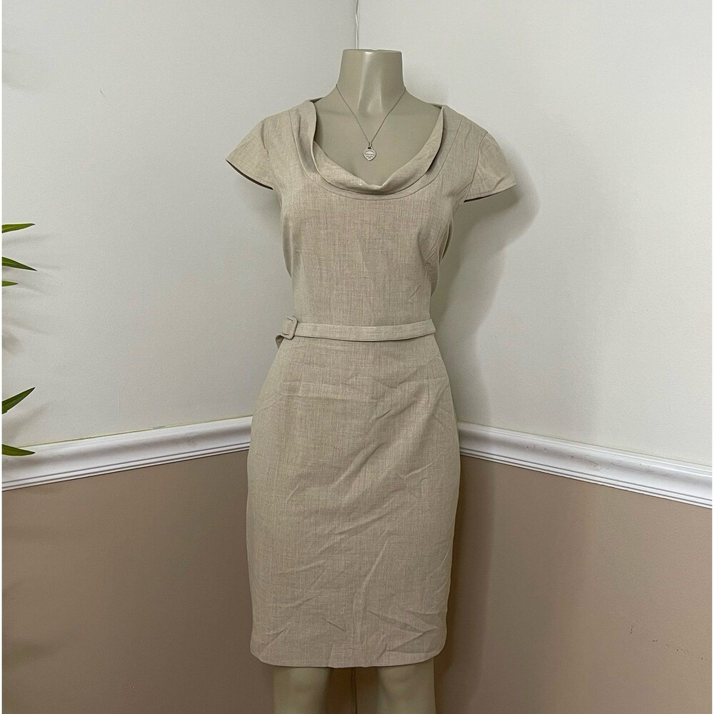 Calvin Klein Women's Brown Casual Work Dress